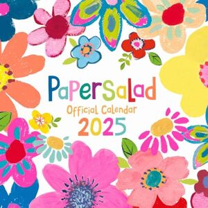 Danilo Promotions Ltd 2025 Calendar Paper Salad Month to View Art Square Calendar Official Product Danilo Promotions Ltd 2025 Calendar Paper Salad Month to View Art Square Calendar Official Product