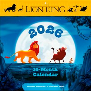 Lion King 2026 Square Calendar Lion King 2026 Square Calendar