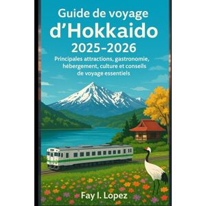 Lopez, Fay I. Guide de voyage d'Hokkaido 2025-2026: Principales attractions, gastronomie, hébergement, culture et conseils de voyage essentiels Lopez, Fay I. Guide de voyage d'Hokkaido 2025-2026: Principales attractions, gastronomie, hébergement, culture et conseils de voyage essentiels