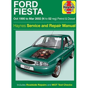 Haynes Ford Fiesta Petrol & Diesel (Oct 95 Mar 02) Repair Manual (Paperback) Haynes Ford Fiesta Petrol & Diesel (Oct 95 Mar 02) Repair Manual (Paperback)