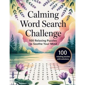 Books, Serenith Calming Word Search Challenge – 100 Relaxing Puzzles to Soothe Your Mind: Peaceful Large-Print Word Games for Stress Relief and Focus Books, Serenith Calming Word Search Challenge – 100 Relaxing Puzzles to Soothe Your Mind: Peaceful Large-Print Word Games for Stress Relief and Focus