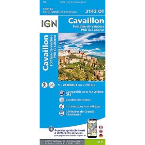 Cavaillon / Fontaine-de-Vaucluse / PNR du Luberon (3142OT) (TOP 25) Cavaillon / Fontaine-de-Vaucluse / PNR du Luberon (3142OT) (TOP 25)