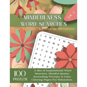 Books, Bashley Mindfulness Word Searches For Teens, Adults & Seniors: A Mix of Inspirational Word Searches, Mindful Quotes, Journaling Prompts & Coloring for Relaxation Books, Bashley Mindfulness Word Searches For Teens, Adults & Seniors: A Mix of Inspirational Word Searches, Mindful Quotes, Journaling Prompts & Coloring for Relaxation