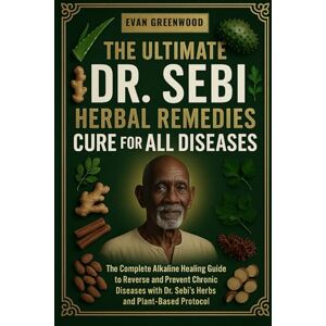 Greenwood, Evan THE ULTIMATE DR. SEBI HERBAL REMEDIES CURE FOR ALL DISEASES: The Complete Alkaline Healing Guide to Reverse and Prevent Chronic Diseases with Dr. Sebi’s Herbs and Plant Based Protocol Greenwood, Evan THE ULTIMATE DR. SEBI HERBAL REMEDIES CURE FOR ALL DISEASES: The Complete Alkaline Healing Guide to Reverse and Prevent Chronic Diseases with Dr. Sebi’s Herbs and Plant Based Protocol