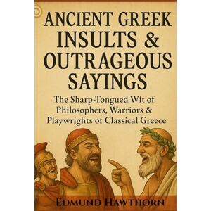 Hawthorn, Edmund Ancient Greek Insults & Outrageous Sayings: The Sharp-Tongued Wit of Philosophers, Warriors & Playwrights of Classical Greece Hawthorn, Edmund Ancient Greek Insults & Outrageous Sayings: The Sharp-Tongued Wit of Philosophers, Warriors & Playwrights of Classical Greece