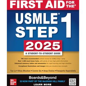 Le, Tao First Aid for the USMLE Step 1 2025 Le, Tao First Aid for the USMLE Step 1 2025