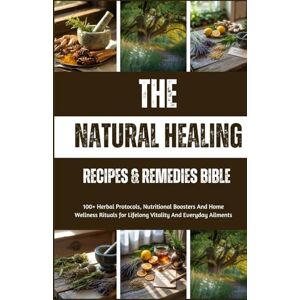John Thompson, Dr. Kyle The Natural Healing Recipes & Remedies Bible: 100+ Herbal Protocols, Nutritional Boosters And Home Wellness Rituals for Lifelong Vitality And Everyday Ailments John Thompson, Dr. Kyle The Natural Healing Recipes & Remedies Bible: 100+ Herbal Protocols, Nutritional Boosters And Home Wellness Rituals for Lifelong Vitality And Everyday Ailments