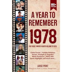 Zones, Wisdom A Year To Remember 1978 History Book: A Nostalgic Tribute for the Radio Babies with Heartfelt Memories of 1978 – An Ideal Gift for Birthdays, Anniversaries, and Special Occasions Zones, Wisdom A Year To Remember 1978 History Book: A Nostalgic Tribute for the Radio Babies with Heartfelt Memories of 1978 – An Ideal Gift for Birthdays, Anniversaries, and Special Occasions
