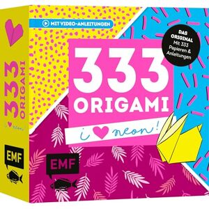 333 Origami I love Neon!: Mit Anleitungen und 333 leuchtenden Papieren 333 Origami I love Neon!: Mit Anleitungen und 333 leuchtenden Papieren
