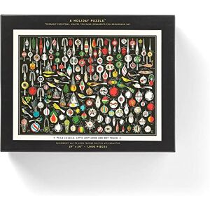 Brass Monkey Galison 9780735371149 FA La 1000 Piece Puzzle, Multiple Christmas-related Colours: Brass Monkey Galison 9780735371149 FA La 1000 Piece Puzzle, Multiple Christmas-related Colours: