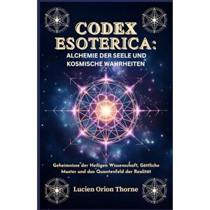 Orion Codex Esoterica: Alchemie der Seele und kosmische Wahrheiten: Geheimnisse der Heiligen Wissenschaft, Göttliche Muster und das Quantenfeld der Realität Orion Codex Esoterica: Alchemie der Seele und kosmische Wahrheiten: Geheimnisse der Heiligen Wissenschaft, Göttliche Muster und das Quantenfeld der Realität