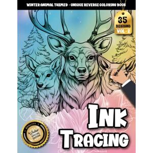 Press, Inky Haven Ink tracing book for adults: Calming Winter Animal Art to Trace and Color – Aesthetic Adult Activity Book for Mindful Creativity and Stress Relief (Winter coloring book Series) Press, Inky Haven Ink tracing book for adults: Calming Winter Animal Art to Trace and Color – Aesthetic Adult Activity Book for Mindful Creativity and Stress Relief (Winter coloring book Series)