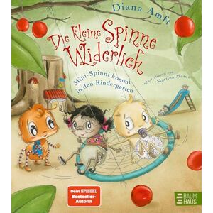 Amft, Diana Die kleine Spinne Widerlich Mini-Spinni kommt in den Kindergarten: Einfühlsames Bilderbuch zum Kindergartenstart für Kinder ab 3 Jahren. Band 11 Amft, Diana Die kleine Spinne Widerlich Mini-Spinni kommt in den Kindergarten: Einfühlsames Bilderbuch zum Kindergartenstart für Kinder ab 3 Jahren. Band 11