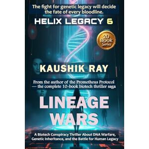 Ray, Kaushik LINEAGE WARS HELIX LEGACY 6: A Biotech Conspiracy Thriller About DNA Warfare, Genetic Inheritance, and the Battle for Human Legacy Ray, Kaushik LINEAGE WARS HELIX LEGACY 6: A Biotech Conspiracy Thriller About DNA Warfare, Genetic Inheritance, and the Battle for Human Legacy