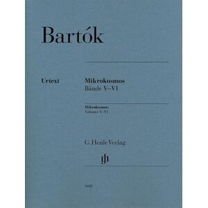 Béla Bartók Mikrokosmos V-VI Piano Urtext Sheet Music (HN 1410): Klavier zu zwei Händen Béla Bartók Mikrokosmos V-VI Piano Urtext Sheet Music (HN 1410): Klavier zu zwei Händen