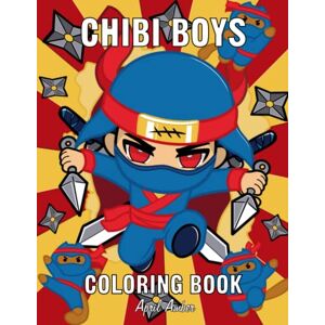 Amber, April Chibi Boys Coloring Book: For Kids with Cool Boy Kawaii Characters In Fun Fantasy Anime, Manga Scenes Amber, April Chibi Boys Coloring Book: For Kids with Cool Boy Kawaii Characters In Fun Fantasy Anime, Manga Scenes