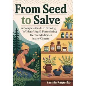 Karpenko, Yasmin From Seed to Salve: A Complete Guide to Growing, Wildcrafting & Formulating Herbal Medicines in Any Climate Karpenko, Yasmin From Seed to Salve: A Complete Guide to Growing, Wildcrafting & Formulating Herbal Medicines in Any Climate