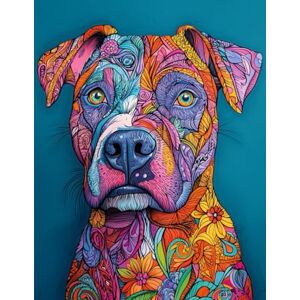 Santos, Nano 500 Pages Mandala Dogs Fun: Coloring Book for Relaxation and Creative Joy.: Creative calm: 500 pages of relaxing dog mandala designs. Santos, Nano 500 Pages Mandala Dogs Fun: Coloring Book for Relaxation and Creative Joy.: Creative calm: 500 pages of relaxing dog mandala designs.