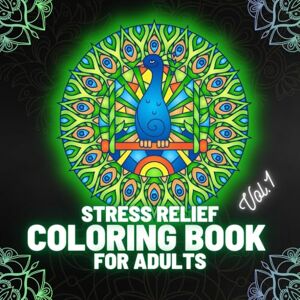 Green, Rebecca Stress Relief Coloring Book for Adults: Coloring Book with 50 Unique Designs for Relaxation and Stress Relief Animals, Flowers, Scenery, Patterns Volume #1 Green, Rebecca Stress Relief Coloring Book for Adults: Coloring Book with 50 Unique Designs for Relaxation and Stress Relief Animals, Flowers, Scenery, Patterns Volume #1