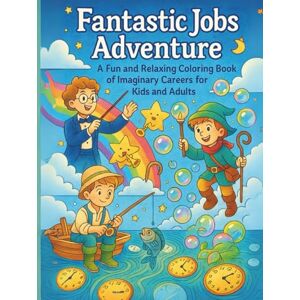 Cats, Soka Fantastic Jobs Adventure: A Fun and Relaxing Coloring Book of Imaginary Careers for Kids and Adults Cats, Soka Fantastic Jobs Adventure: A Fun and Relaxing Coloring Book of Imaginary Careers for Kids and Adults