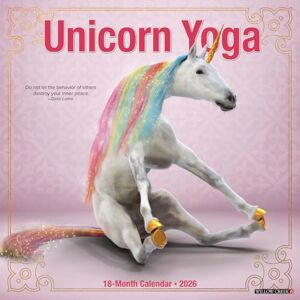 Willow Creek Press Unicorn Yoga 2026 Wall Calendar Willow Creek Press Unicorn Yoga 2026 Wall Calendar