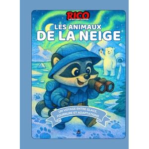 Books, Rico Rico et les animaux de la neige – Livre éducatif illustré pour enfants 4–10 ans Faune arctique, observation et activités créatives Books, Rico Rico et les animaux de la neige – Livre éducatif illustré pour enfants 4–10 ans Faune arctique, observation et activités créatives