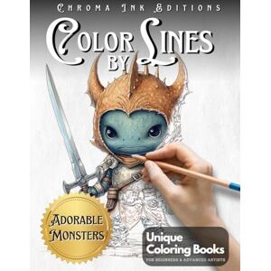 Editions, Chroma Ink Adorable Creepy Monsters Coloring Book: Explore Coloring in a New Way with Color by Lines Relaxation and Stress Relief for Teens and Adults" "Widely ... New Concept of Color by Numbers for All Ages Editions, Chroma Ink Adorable Creepy Monsters Coloring Book: Explore Coloring in a New Way with Color by Lines Relaxation and Stress Relief for Teens and Adults" "Widely ... New Concept of Color by Numbers for All Ages
