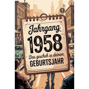 Lauge, Klara Das Jahr 1958 – Das geschah in deinem Geburtsjahr: Ein besonderes Geschenk für alle, die 1958 geboren wurden – Die wichtigsten Ereignisse deines ersten Lebensjahres Lauge, Klara Das Jahr 1958 – Das geschah in deinem Geburtsjahr: Ein besonderes Geschenk für alle, die 1958 geboren wurden – Die wichtigsten Ereignisse deines ersten Lebensjahres