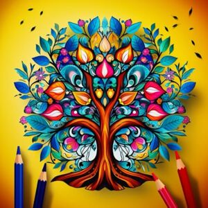 Santos, Nano 300 Pages of Tree Mandalas: Relaxing Nature Patterns to Color for All Ages.: Peaceful, detailed tree mandalas designed to relax the mind and spark creativity. Santos, Nano 300 Pages of Tree Mandalas: Relaxing Nature Patterns to Color for All Ages.: Peaceful, detailed tree mandalas designed to relax the mind and spark creativity.