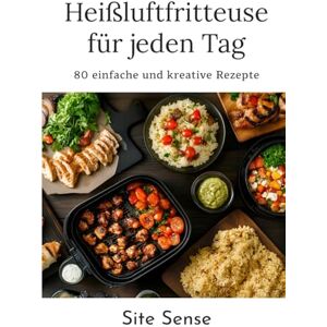 Sense, Site Heißluftfritteuse für jeden Tag: Die besten 80 Rezepte für schnelles, gesundes Kochen – perfekt für Berufstätige & Familien Sense, Site Heißluftfritteuse für jeden Tag: Die besten 80 Rezepte für schnelles, gesundes Kochen – perfekt für Berufstätige & Familien