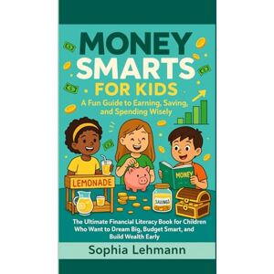 Lehmann, Sophia MONEY SMARTS FOR KIDS: A Fun Guide to Earning, Saving, and Spending Wisely: The Ultimate Financial Literacy Book for Children Who Want to Dream Big, Budget Smart, and Build Wealth Early Lehmann, Sophia MONEY SMARTS FOR KIDS: A Fun Guide to Earning, Saving, and Spending Wisely: The Ultimate Financial Literacy Book for Children Who Want to Dream Big, Budget Smart, and Build Wealth Early
