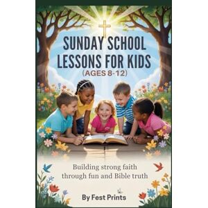 prints, Fest Sunday School Lessons for Kids Ages 8–12: Building Strong Faith Through Fun and Bible Truth prints, Fest Sunday School Lessons for Kids Ages 8–12: Building Strong Faith Through Fun and Bible Truth