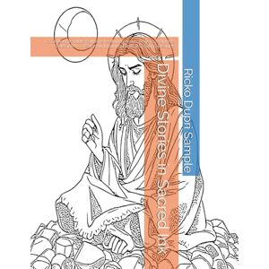 Sample, Ricko Dupri Divine Stories in Sacred Ink: 62 Zentangle Bible Patterns Featuring Jesus, Angels, Prophets & Disciples — Peaceful, Inspiring Biblical Coloring Designs Sample, Ricko Dupri Divine Stories in Sacred Ink: 62 Zentangle Bible Patterns Featuring Jesus, Angels, Prophets & Disciples — Peaceful, Inspiring Biblical Coloring Designs