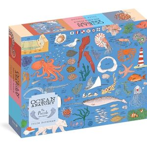 Julia Rothman Ocean Anatomy: The Puzzle (500 pieces) Julia Rothman Ocean Anatomy: The Puzzle (500 pieces)