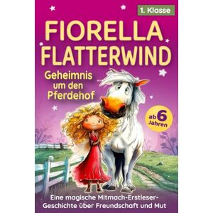 Publishing, Solskin Fiorella Flatterwind Geheimnis um den Pferdehof: Eine magische Mitmach-Erstleser-Geschichte über Freundschaft und Mut für Mädchen ab 6 Jahren I Silbenbuch 1. Klasse zum Lesenlernen mit Rätselspaß Publishing, Solskin Fiorella Flatterwind Geheimnis um den Pferdehof: Eine magische Mitmach-Erstleser-Geschichte über Freundschaft und Mut für Mädchen ab 6 Jahren I Silbenbuch 1. Klasse zum Lesenlernen mit Rätselspaß