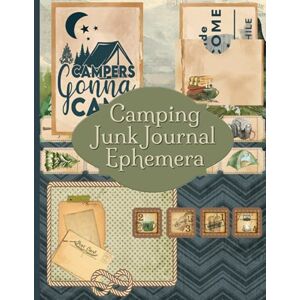 RePrint, Operation Camping Junk Journal Ephemera: Collection Of Vintage Paper Antique Pages For Scrapbooking and Collage RePrint, Operation Camping Junk Journal Ephemera: Collection Of Vintage Paper Antique Pages For Scrapbooking and Collage