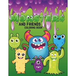 du Plessis, Karla Monsters and Friends Coloring Book du Plessis, Karla Monsters and Friends Coloring Book
