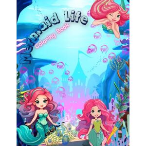 burris, mich michelle lynn Mermaid Vibes Coloring Book for Kids Ages 5–12: 120 Pages of Underwater Magic, Ocean Friends & Whimsical Adventures: A Fun and Relaxing Coloring ... and Magical Ocean Scenes for Girls and Boys burris, mich michelle lynn Mermaid Vibes Coloring Book for Kids Ages 5–12: 120 Pages of Underwater Magic, Ocean Friends & Whimsical Adventures: A Fun and Relaxing Coloring ... and Magical Ocean Scenes for Girls and Boys