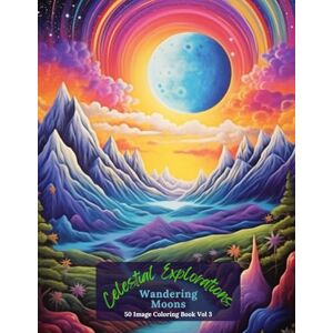 Publishing, Oley Celestial Explorations: Wandering Moons Coloring Book Vol 3 Publishing, Oley Celestial Explorations: Wandering Moons Coloring Book Vol 3