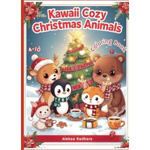 Radbara, ARB Aleksa Kawaii Cozy Christmas Animals Coloring Book: Cute Winter Holiday Coloring for Relaxation Christmas Kawaii Animals, Cozy Snow Scenes, Gingerbread, Hot Cocoa Radbara, ARB Aleksa Kawaii Cozy Christmas Animals Coloring Book: Cute Winter Holiday Coloring for Relaxation Christmas Kawaii Animals, Cozy Snow Scenes, Gingerbread, Hot Cocoa