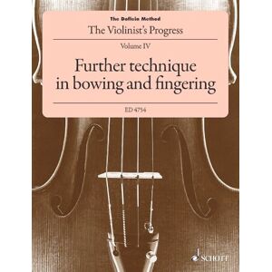Doflein, Erich The Violinist's Progress Volume 4 Further Technique in Bowing and Fingering (The Doflein Method) Violin Tutor: The Violinist's Progress. Further ... chiefly in the first position. Violin. Doflein, Erich The Violinist's Progress Volume 4 Further Technique in Bowing and Fingering (The Doflein Method) Violin Tutor: The Violinist's Progress. Further ... chiefly in the first position. Violin.
