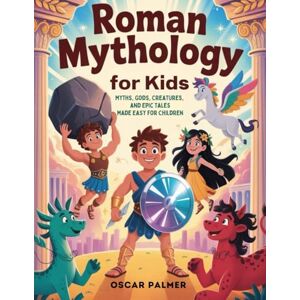 Palmer, Oscar Roman Mythology for Kids: Myths, Gods, Creatures, and Epic Tales Made Easy for Children Palmer, Oscar Roman Mythology for Kids: Myths, Gods, Creatures, and Epic Tales Made Easy for Children