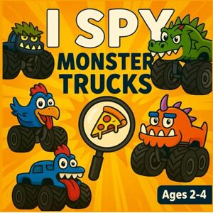 SoulsKeeper, Anastasiia I Spy Monster Trucks: A Fun Search and Find Activity Book for Toddlers Ages 2-4 – Early Learning and Fun (I Spy Books for Toddlers) SoulsKeeper, Anastasiia I Spy Monster Trucks: A Fun Search and Find Activity Book for Toddlers Ages 2-4 – Early Learning and Fun (I Spy Books for Toddlers)