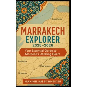 Schneider, Maximilian Marrakech Explorer 2025–2026: Your Essential Guide to Morocco’s Dazzling Heart (Wanderwise: The Ultimate Global Travel Guide Series) Schneider, Maximilian Marrakech Explorer 2025–2026: Your Essential Guide to Morocco’s Dazzling Heart (Wanderwise: The Ultimate Global Travel Guide Series)