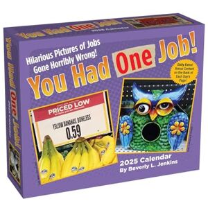 Jenkins, Beverly L. You Had One Job 2025 Day-to-Day Calendar Jenkins, Beverly L. You Had One Job 2025 Day-to-Day Calendar