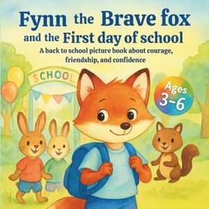 Publishing, Zoe Hope Fynn the Brave Fox and the First Day of School: A Back to School Picture Book About Courage, Friendship, and Confidence for Kids Ages 3–6 Publishing, Zoe Hope Fynn the Brave Fox and the First Day of School: A Back to School Picture Book About Courage, Friendship, and Confidence for Kids Ages 3–6