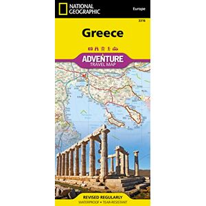 National Geographic Maps Greece Map – Waterproof Travel Map by National Geographic Detailed Adventure Map of Greece’s Islands, Athens & Mainland Tear-Resistant Outdoor ... Map (National Geographic Adventure Map) National Geographic Maps Greece Map – Waterproof Travel Map by National Geographic Detailed Adventure Map of Greece’s Islands, Athens & Mainland Tear-Resistant Outdoor ... Map (National Geographic Adventure Map)