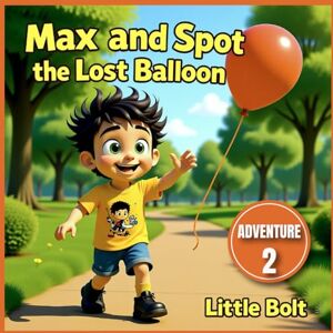 Bolt, Little Max and Spot and the Lost Balloon: An Uplifting Tale About Helping a New Friend Book 2 (The Adventures of Max & Spot) Bolt, Little Max and Spot and the Lost Balloon: An Uplifting Tale About Helping a New Friend Book 2 (The Adventures of Max & Spot)