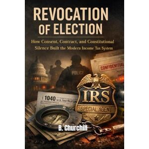 Churchill, B. REVOCATION OF ELECTION: How Consent, Contract, and Constitutional Silence Built the Modern Income Tax System (Rabbit Holes & Remedies) Churchill, B. REVOCATION OF ELECTION: How Consent, Contract, and Constitutional Silence Built the Modern Income Tax System (Rabbit Holes & Remedies)