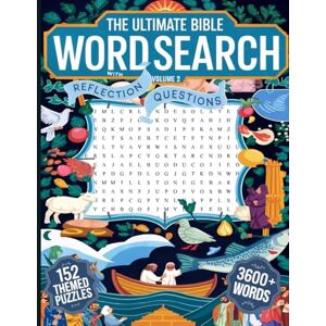 King, Christopher The Ultimate Bible Word Search Book with Reflection Questions Volume 2: From Matthew to Revelations Solve Puzzles, Learn Scripture, and Reflect on God’s Word King, Christopher The Ultimate Bible Word Search Book with Reflection Questions Volume 2: From Matthew to Revelations Solve Puzzles, Learn Scripture, and Reflect on God’s Word